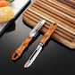 Wooden-Handle Peeler